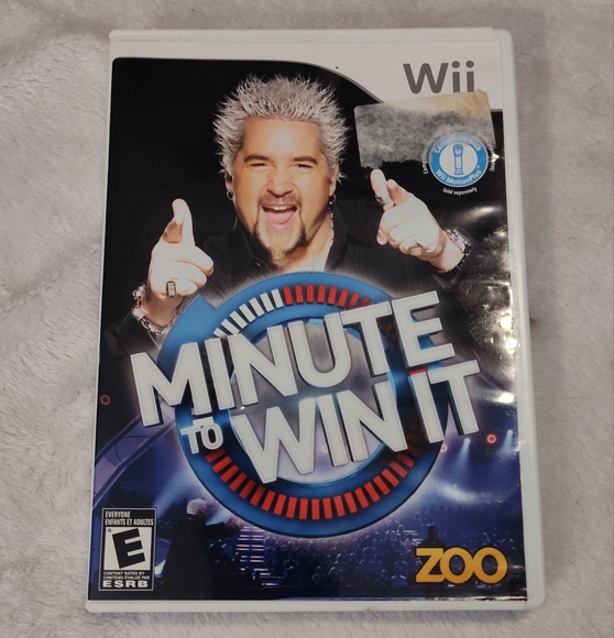 Like-New Nintendo Wii Video Game (Minute To Win It) - Picture 1 of 4